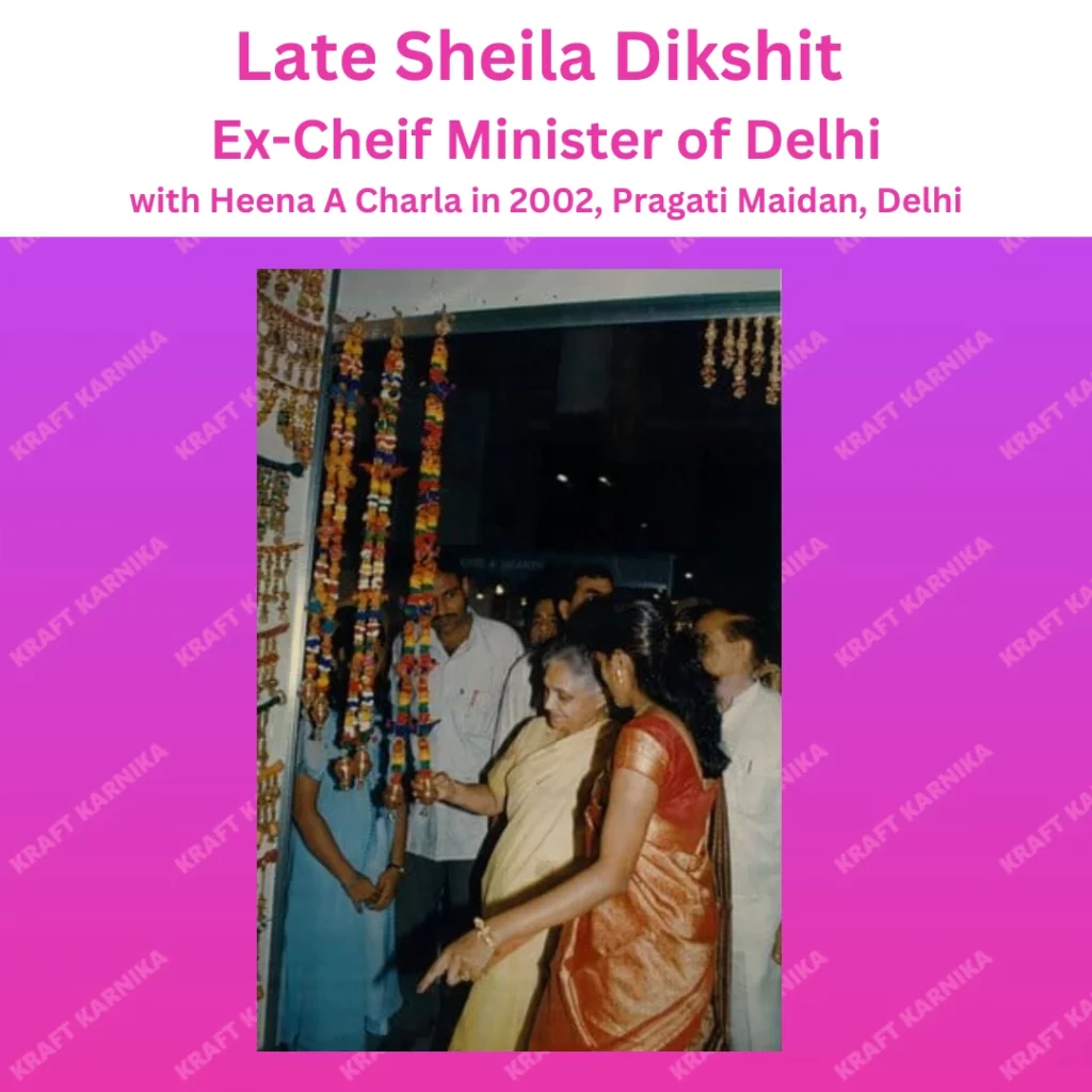 Heena Charla as a Global Exhibitor