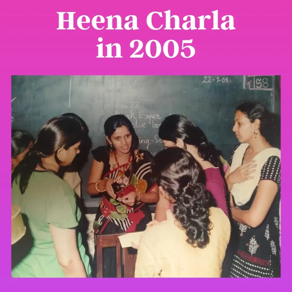 Heena Charla as a Coach & Mentor