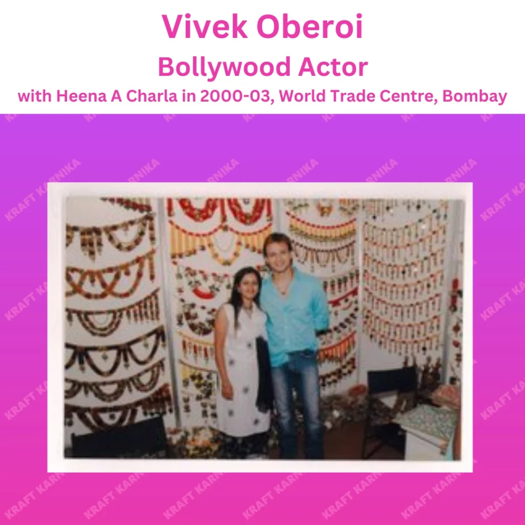 Heena Charla as a Global Exhibitor