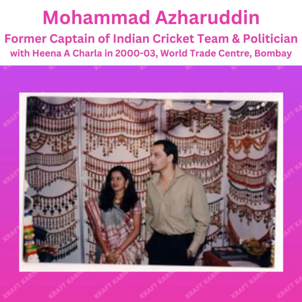 Heena Charla as a Global Exhibitor