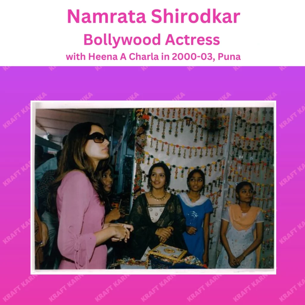 Heena Charla as a Global Exhibitor